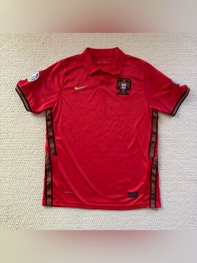 Youth Portugal National Team Nike Soccer Jersey